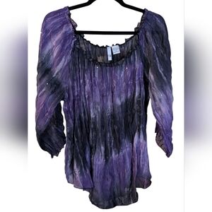 Sami Jo  Purple Women's Top. NWOT XL